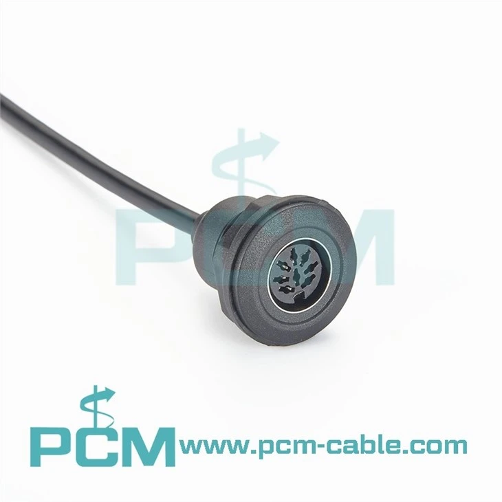 8-Pin DIN Panel Mount Socket Connector