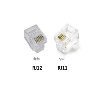 מה ההבדל בין RJ11 ל-RJ12?