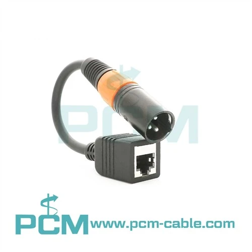 מתאם שמע דיגיטלי XLR ל-RJ45