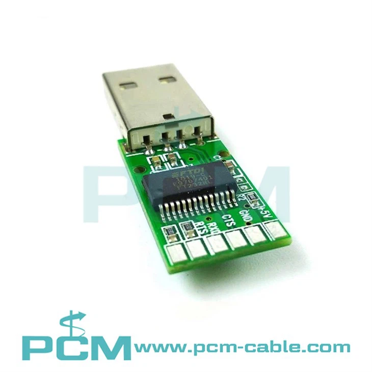 USB ל-RS422 ממשק טורי PCB עבור כבל