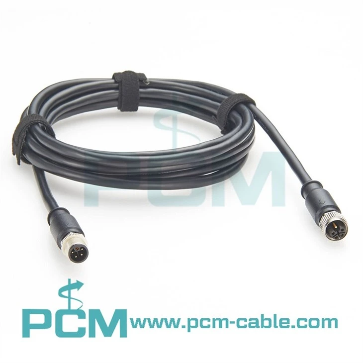 M12 Power L-Code Connectors and Cable Assemblies