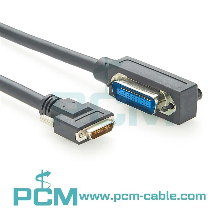 183285-02 GPIB Micro D25 to Champ Ribbon 24, Type X13 Cable, IEEE-488 Cable