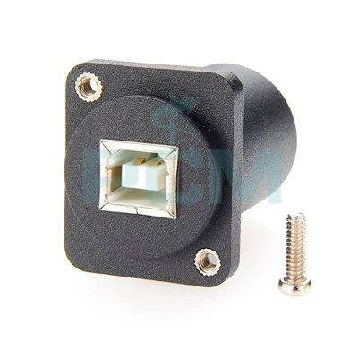 מחברי הזנה USB B ל-A במעטפת XLR