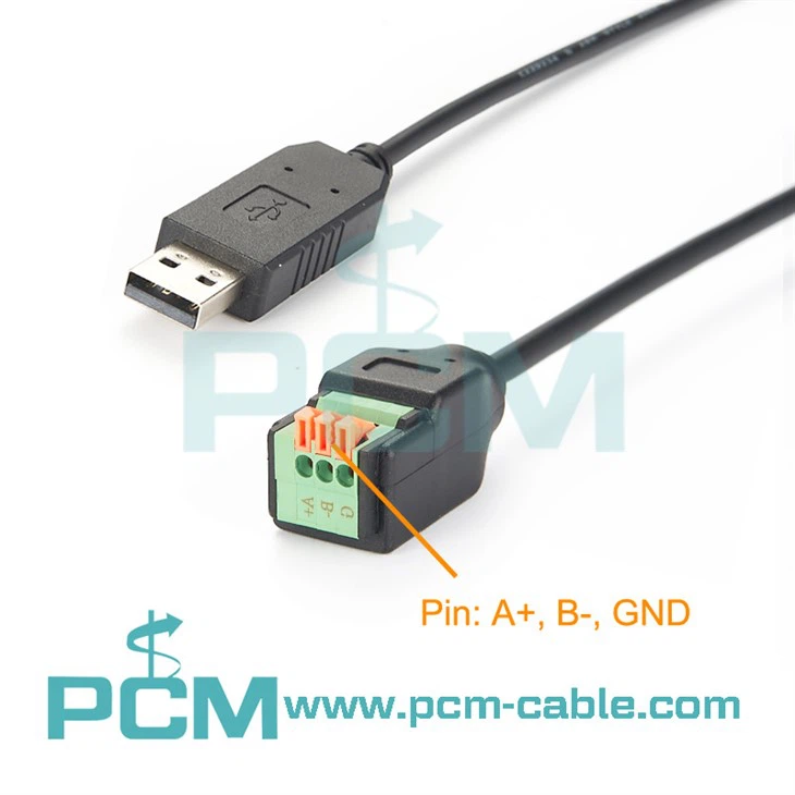 USB To RS485 Converter Cable With Terminal Block