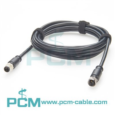 M12 L - כבל אספקת החשמל של קוד