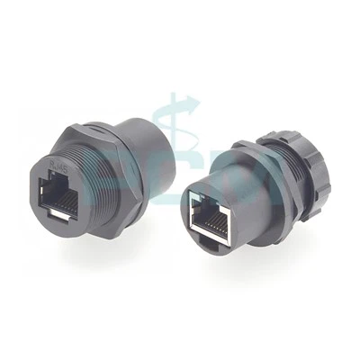 M20 IP67 עמיד למים RJ45 מצמד הזנה