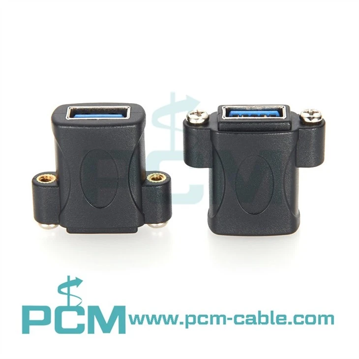 USB 3.0 feedthrough connector 5 Gbps