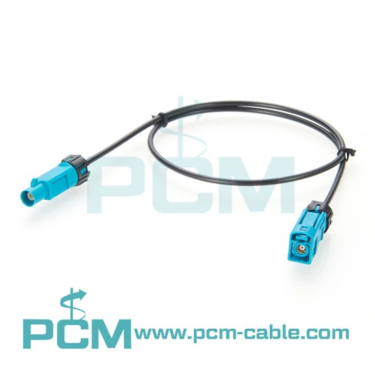 Waterproof Fakra Z Code Male-to-Female Extension Cable for LVDS Systems